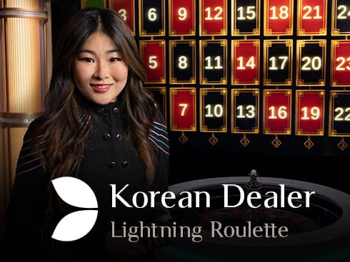 Korean Dealer Lightning Roulette screenshot